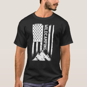 Camiseta Camping Bandera Estadounidense Patriótica Camper 5