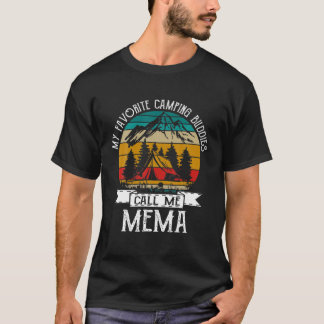 Camiseta Camping Budders Me Llaman Camping Mema Camper T Sh