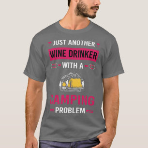 Camiseta Camping Camp Camper de Wine Drinker