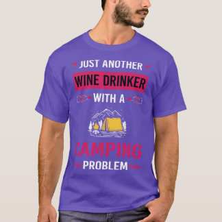 Camiseta Camping Camp Camper de Wine Drinker