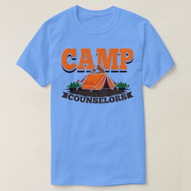Camiseta Camping Camp Counselor 2 (Diseño del anverso)