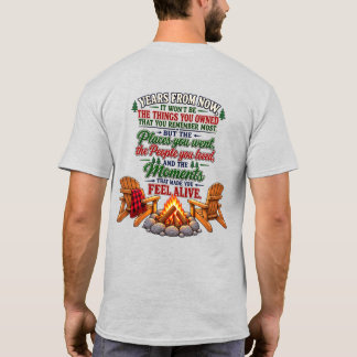 Camiseta Camping Camp Life 2 Lados