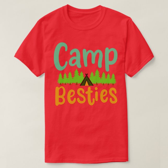 Camiseta Camping Camper Camp 1 (Diseño del anverso)