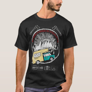 Camiseta Camping Camper Vacaciones Motorhome Adventure Gift
