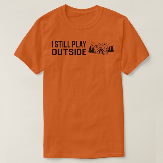 Camiseta Camping Campfire Tienda 3 (Diseño del anverso)