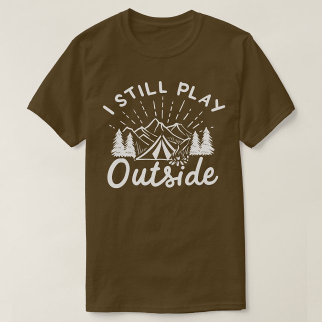 Camiseta Camping Campfire Tienda 7 (Diseño del anverso)