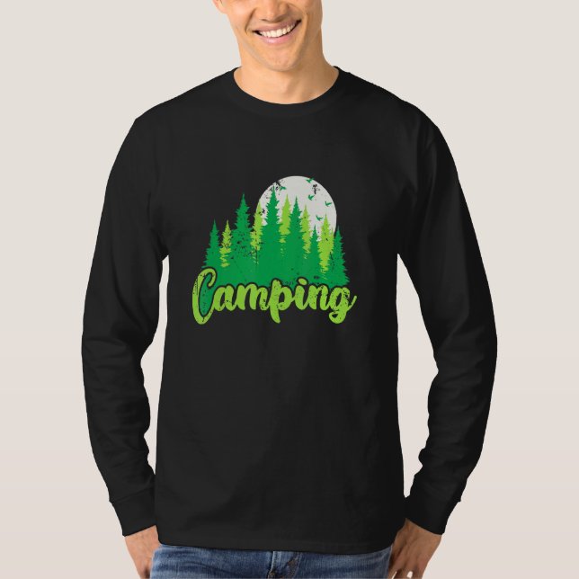 Camiseta Camping Camping Bosque (Anverso)