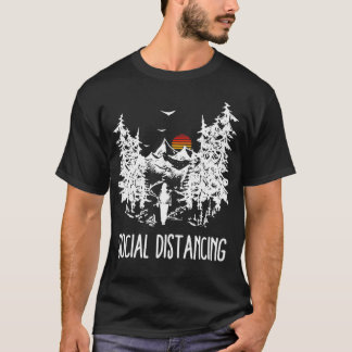 Camiseta Camping Camping Camisas de Distancia Social al air