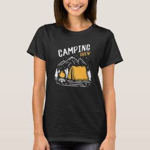 Camiseta Camping: Camping para la familia de equipos