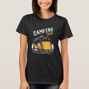 Camiseta Camping: Camping para la familia de equipos