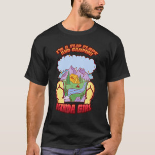 Camiseta Camping Campista Camping Gente Chanclas de Campist