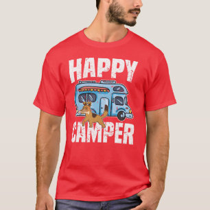 Camiseta Camping Campista Perros Feliz Campista Chica Outrs