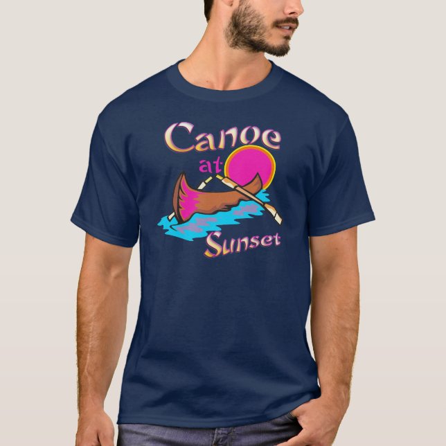 Camiseta Camping Canoe (Anverso)