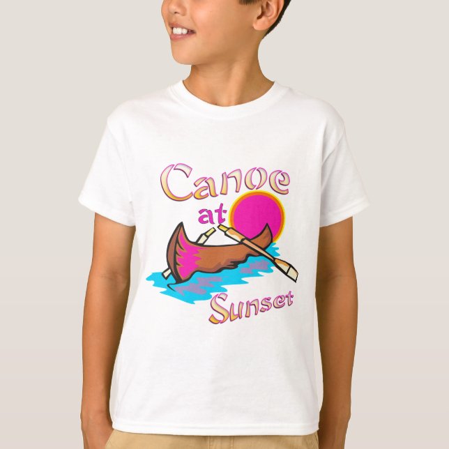 Camiseta Camping Canoe (Anverso)