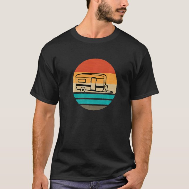 Camiseta Camping Caravan Camping Funny Camping (Anverso)