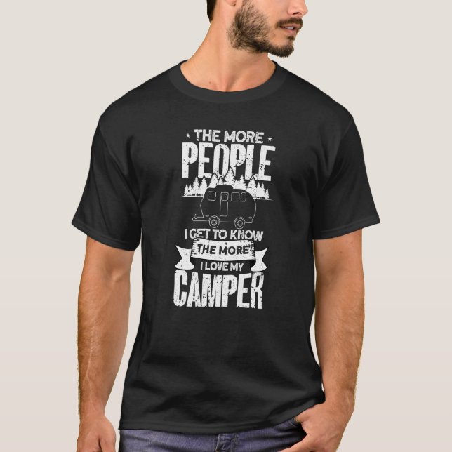 Camiseta Camping Caravana (Anverso)