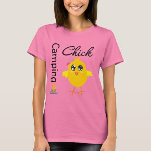 Camiseta Camping Chick