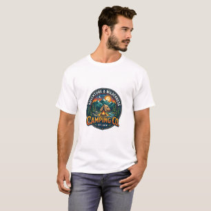 Camiseta Camping Co. "EST. 2026" Premium Aventura
