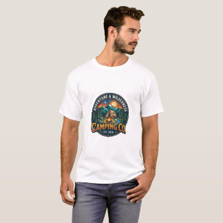 Camiseta Camping Co. "EST. 2026" Premium Aventura