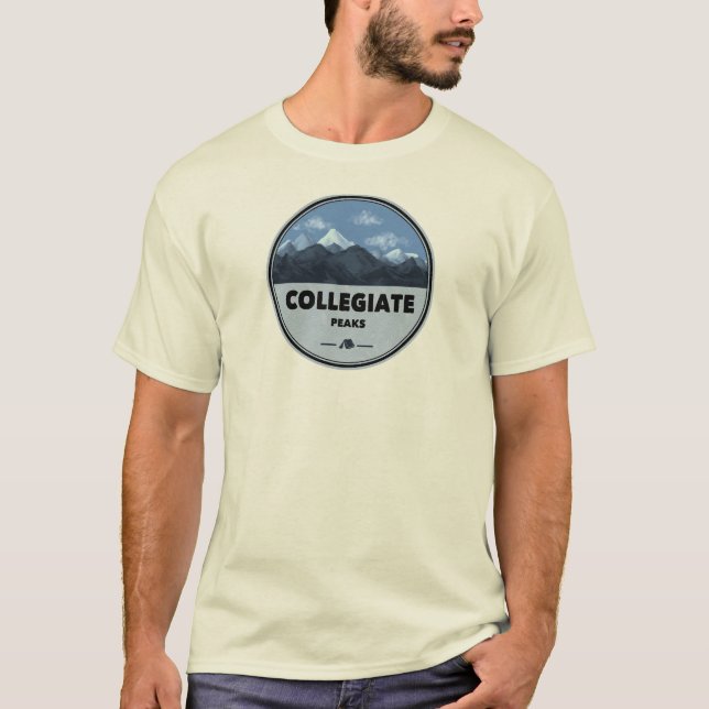 Camiseta Camping Collegiate Peaks Colorado (Anverso)