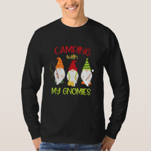 Camiseta Camping Con Mis Gnomías - Glamando El Campamento D
