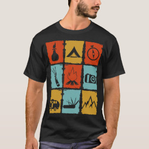 Camiseta Camping Cosas Retro