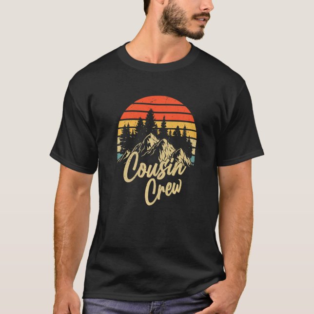 Camiseta Camping Cousi para excursionistas de montaña (Anverso)