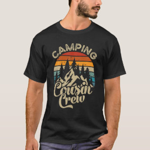 Camiseta Camping Cousins Crew Camp Funny Family Outdoor Sum