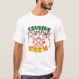 Camiseta Camping Cousins Crew Matching 2022