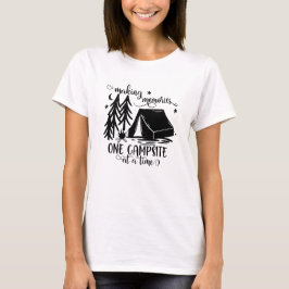 Camiseta Camping Creando Recuerdos Carpa