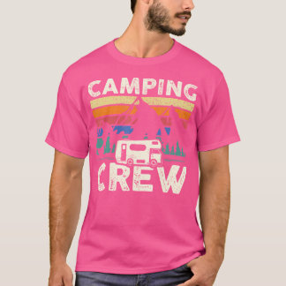 Camiseta Camping Crew Outdoor Adventure Tee