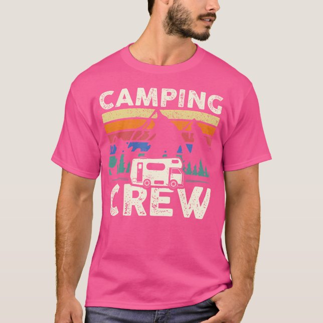 Camiseta Camping Crew Outdoor Adventure Tee (Anverso)