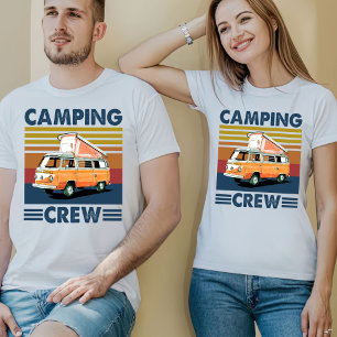 Camiseta Camping Crew Shirt, Camp Life Tee, Happy Camper