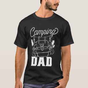 Camiseta Camping Dad Camp Camper Campers Pullover al aire l