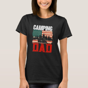 Camiseta Camping Dad Camper Caravan Camping 12