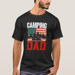 Camiseta Camping Dad Camper Caravan Camping 12