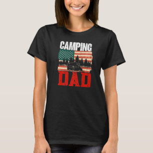 Camiseta Camping Dad Camper Caravan Camping 14