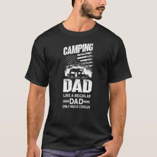 Camiseta Camping Dad Camper Caravana Camping 6