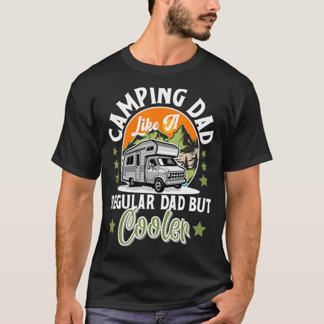 Camiseta Camping Dad Camping (Anverso)