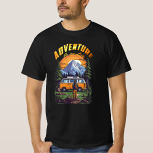 Camiseta Camping de Aventuras del Bosque
