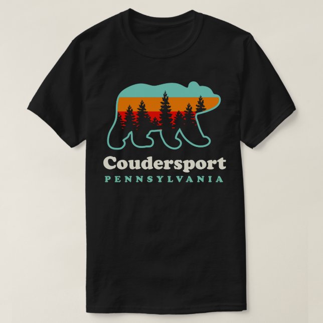 Camiseta Camping de Caza en Pensilvania (Diseño del anverso)