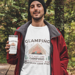 Camiseta Camping de glamour