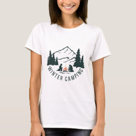 Camiseta Camping de invierno
