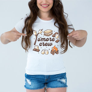 Camiseta Camping De La Triste Juvenil De S'more
