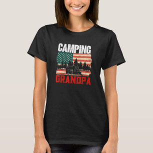 Camiseta Camping de los hombres para acampar el campamento