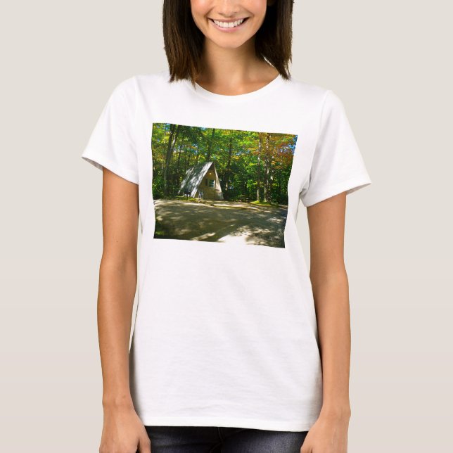 Camiseta Camping de marco A salvaje en camping (Anverso)
