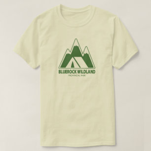 Camiseta Camping de montaña del Parque Provincial Bluerock 