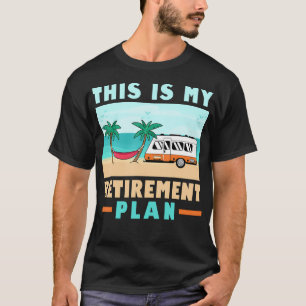 Camiseta Camping De Motohome Rv Este Es Mi Retiro