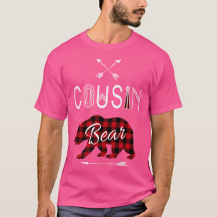 Camiseta Camping De Oso De La Familia Cousin Shirt Buffalo