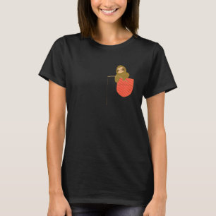 Camiseta Camping De Paseos De Bolsillo Pescando En La Natur